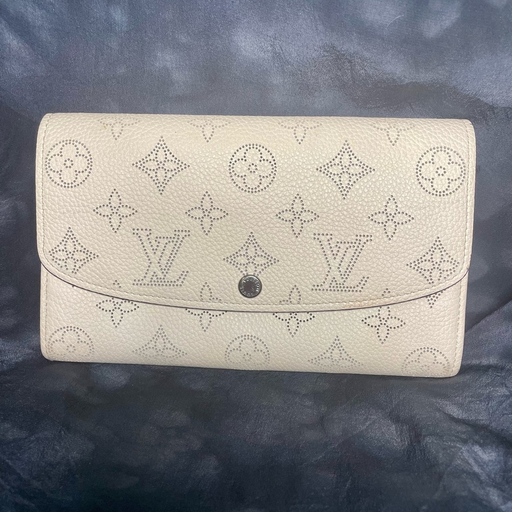Louis Vuitton Cream Monogram Iris Wallet